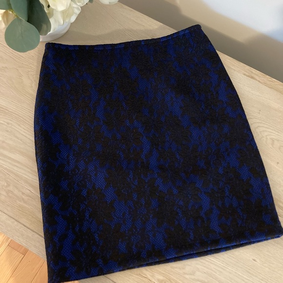 Forever 21 Dresses & Skirts - NWOT Forever 21 Blue Lace Mini Skirt